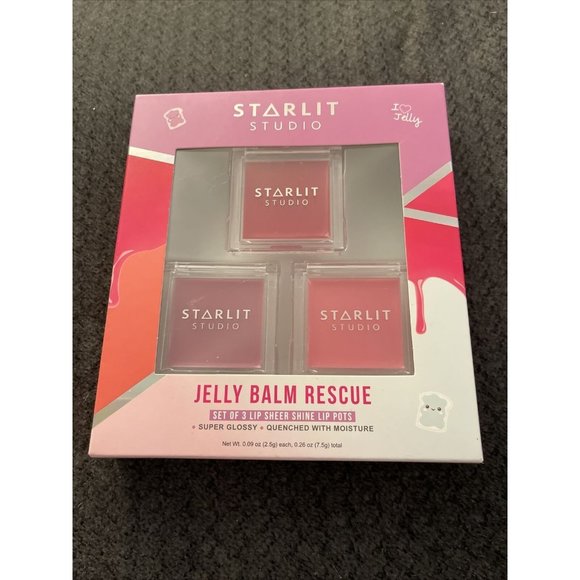 Other - Starlit Studio Jelly Balm Rescue Lip Pots New C4